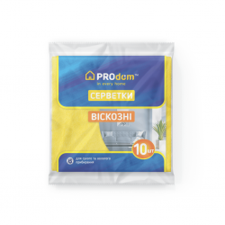 Серветки універс. віскозні Prodom 30х36cм, 10 шт/уп - Фото 2
