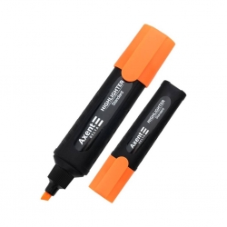 Маркер текст. помаранч. скош. 1-5мм Axent