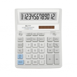 Калькулятор Brilliant BS-777WH білий /12р/