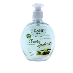 Крем-мило рідке RoNi Sensetive Jojoba Oil з гліцерином 450 мл