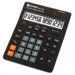 Калькулятор Eleven, 14р, чорний SDC-554S