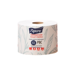 Папір туалетний Papero, 2шар, білий, 50м